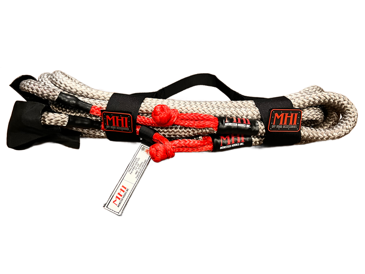 1/2" RECOVERY ROPE WITH BUILT IN SOFT SHACKLES