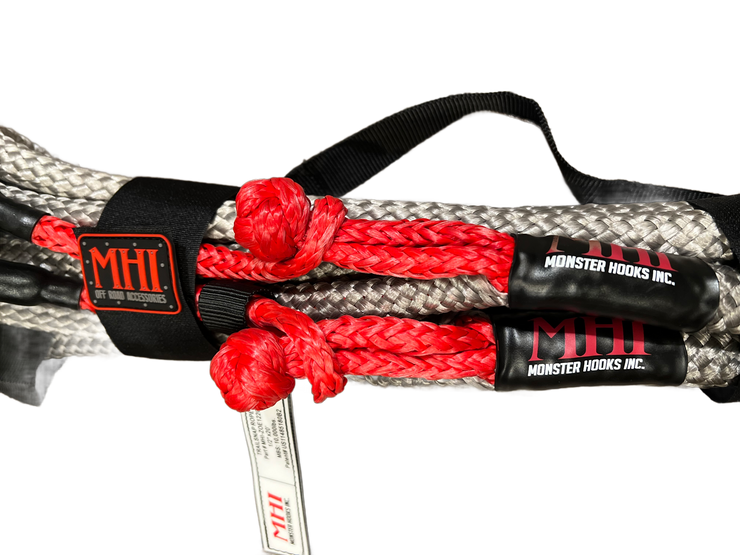 1/2" RECOVERY ROPE WITH BUILT IN SOFT SHACKLES