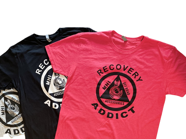 Recovery Addict Short Sleeve Tee Shirt