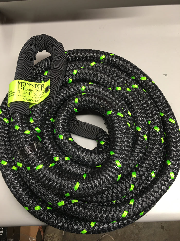 MONSTER KINETIC RECOVERY ROPE 1 1/2" X 30'