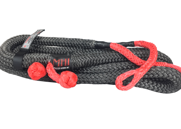 KINETIC RECOVERY ROPE W BUILT IN SOFT SHACKLES